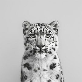 Snow leopard by Poster Art Shop