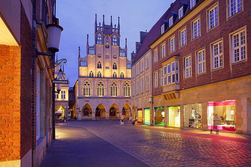 Vue sur la ruelle de Münster