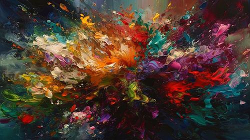 Abstract splash Art