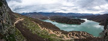 Bovilla lake and Gamti mountains by Werner Lerooy