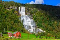 Tvindefossen, Noorwegen van Henk Meijer Photography thumbnail