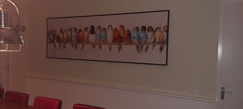 A Perch of Birds, Hector Giacomelli (Digitally enhanced) 