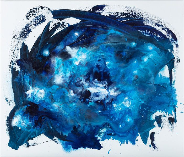 Explosion bleue par Sonja Lechner