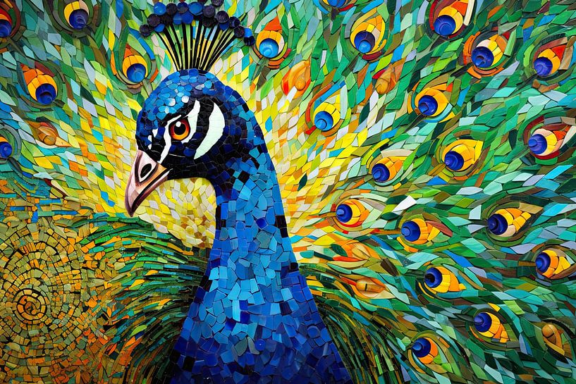 Birds Peacocks by Eye catching paintings