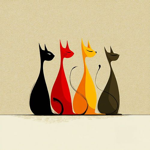 Cat Symphony in Colour