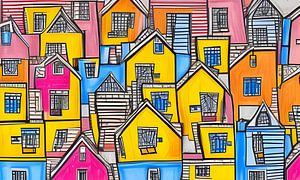 Stadt in Farbe II