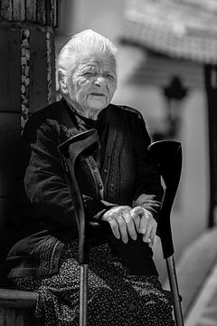 Senorita in old age by Xander Haenen