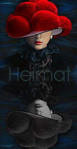 Reflecting Black Forest woman HEIMAT 6.0