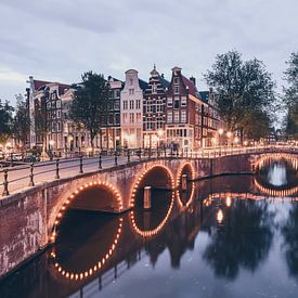Lichten en reflecties  van Een Wasbeer