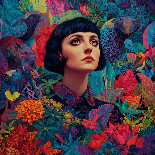 Ein Auge zum Himmel von Wandpracht