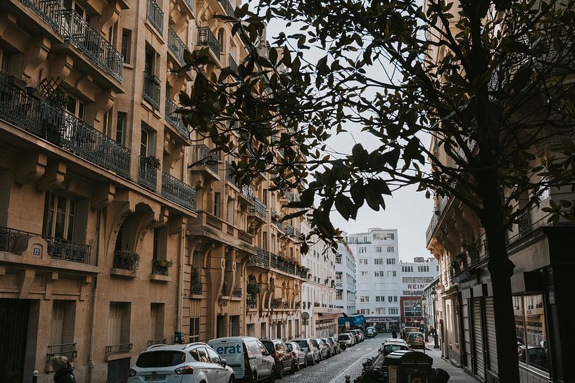 Atmospheric street in central Paris, France by Manon Visser