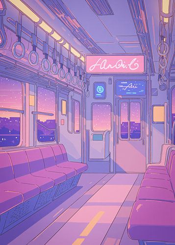 Anime Train Japan Tokyo