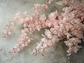 Sanfte Kaskade des Frühlings von Blumen Studio