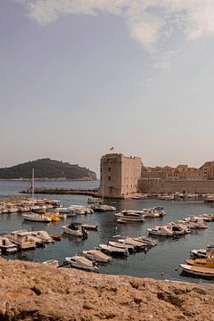 Hafen von Dubrovnik, Kroatien von Cheyenne Bevers Fotografie