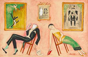 Nils Dardel - Familienidylle (1923)