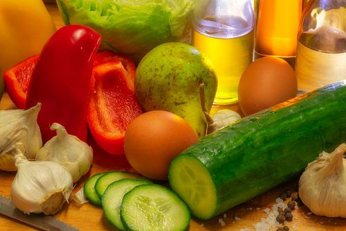 Salat-Zutaten