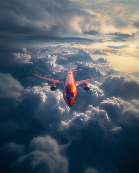 Hoog in de lucht van fernlichtsicht