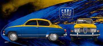 Saab 96 von aRi F. Huber