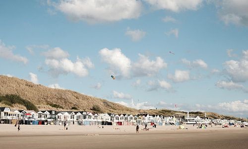 Ein sonniger Tag am Strand bei Vlissingen