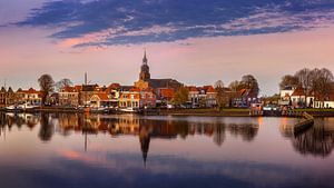 Blokzijl-7 Sonnenuntergang, Niederlande