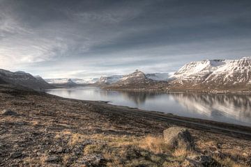 West fjorden landschap van Riana Kooij