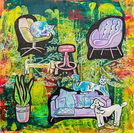 Pets life ( home story 1) by Ariadna de Raadt-Goldberg