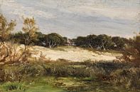 Carlos de Haes-Hoog boslandschap, Antiek landschap van finemasterpiece thumbnail