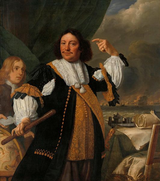 Aert van Nes,Luitenant-admiraal, Bartholomeus van der Helst van Meesterlijcke Meesters