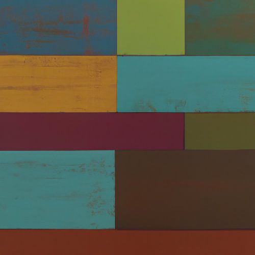 Abstract lines in covered colours by Studio Allee