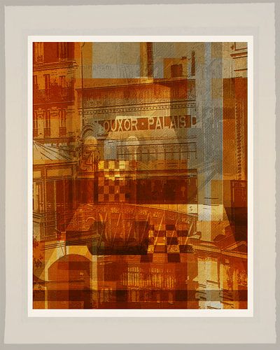 Parijs Louxor Palais collage