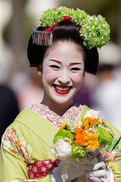 spiritual image Geisha Japan by Egon Zitter