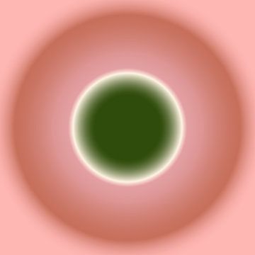 Space - Gradient planeten van Jebinterior ~ notARTificial ~ BuroJEB