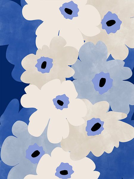 Blue Blossom Burst by Elena Ristova