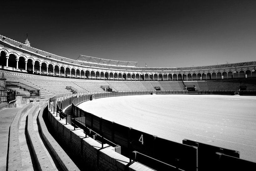 Architecture classique espagnole (noir et blanc) par Rob Blok