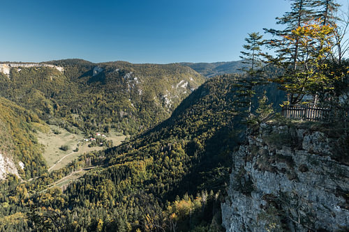 Belvédère de la Fauconière: Prachtig herfstuitzicht