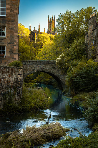 Dean Village, Edinburgh, Schotland
