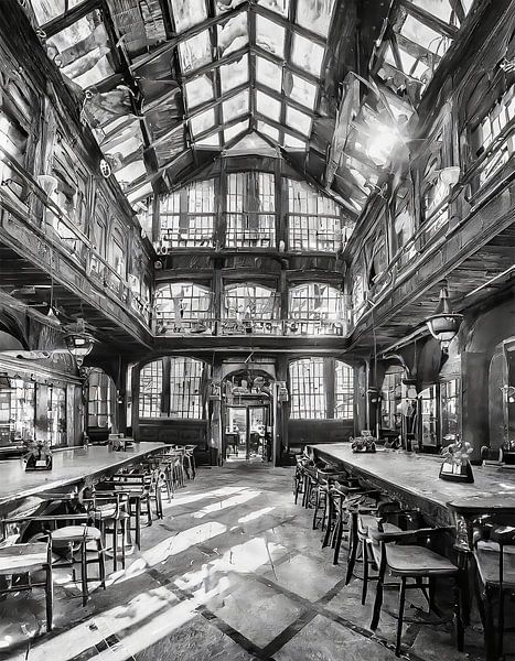 Lost Places koffiebar met twee verdiepingen van Mustafa Kurnaz
