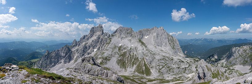Bergpanorama "Gosaukamm" van Coen Weesjes