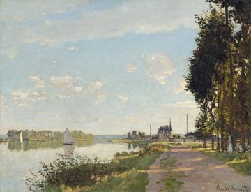 Claude Monet, Argenteuil, c. 1872 van Atelier Liesjes