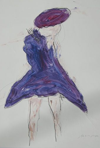 Dansende van Alfred Eggensperger