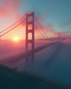 Blick auf die Golden Gate Bridge