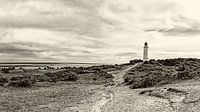 Vuurtoren op het eiland Hiddensee