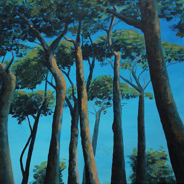 Onder de Pijnbomen in de zon van Marlouke San Giorgi