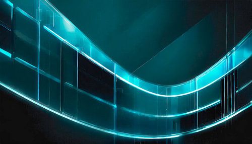 Glas met vorm en patroon