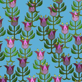 TULIPS in Spring by IYAAN