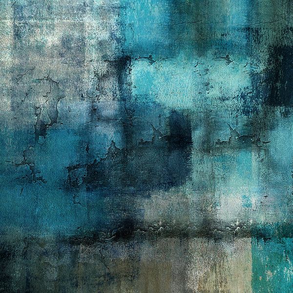 ABSTRACT BLEU par Kelly Durieu