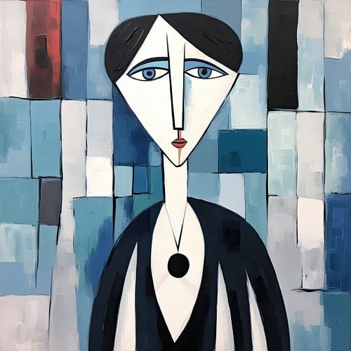 Vrouw abstract
