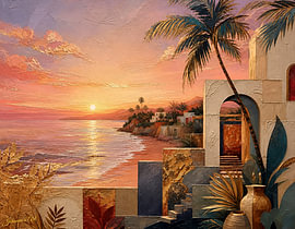 Golden Hour Luxury - L'alcôve dorée