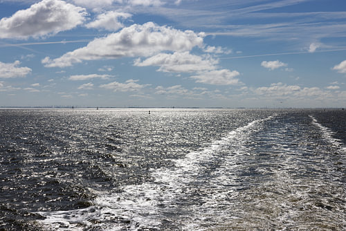 Foto's van Eemshaven en het Noordzee-eiland Borkum.