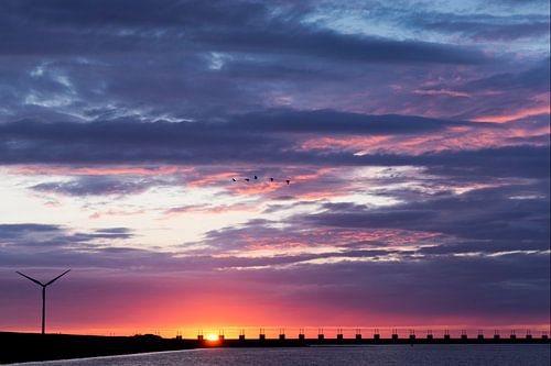 zonsondergang